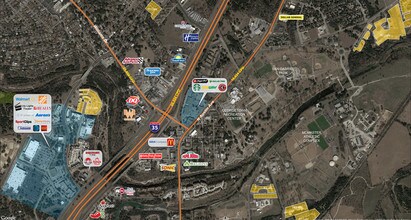 901-905 N Austin Ave, Georgetown, TX - AERIAL  map view - Image1