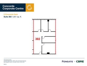 3 Concorde Gate, Toronto, ON for lease Floor Plan- Image 1 of 1