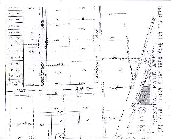 6970-6994 N Central Park Ave, Lincolnwood, IL for lease - Plat Map - Image 3 of 4