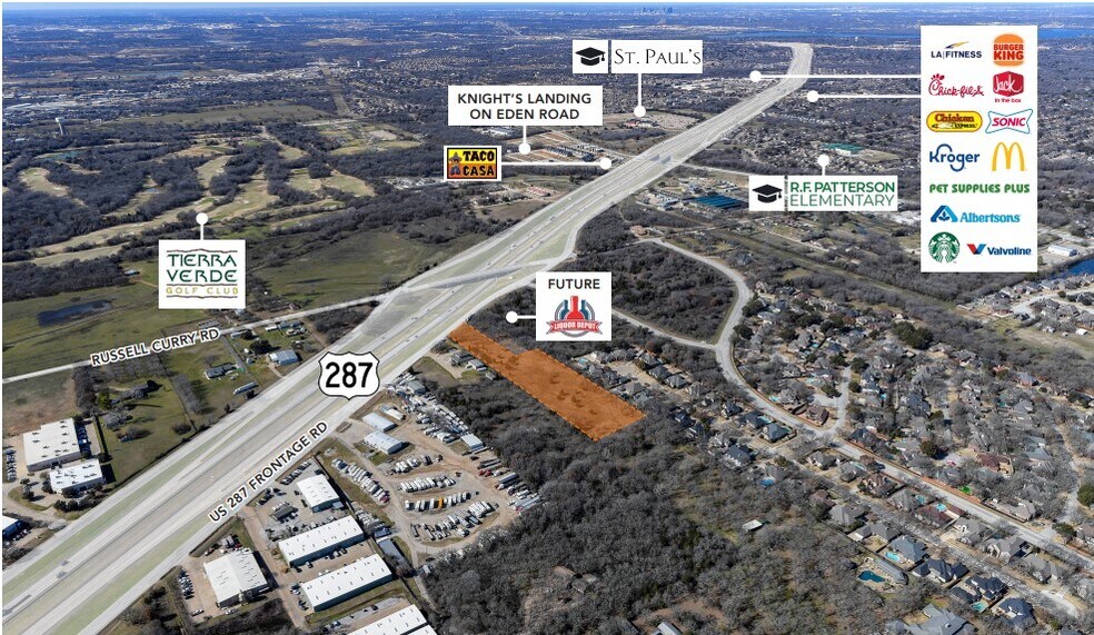 7401 US 287 Hwy, Arlington, TX à vendre - Photo du bâtiment - Image 1 de 8