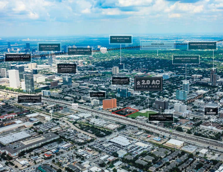 2700 S Southwest Fwy, Houston, TX à vendre - Aérien - Image 2 de 3