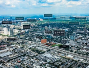 2700 S Southwest Fwy, Houston, TX - AERIAL map view