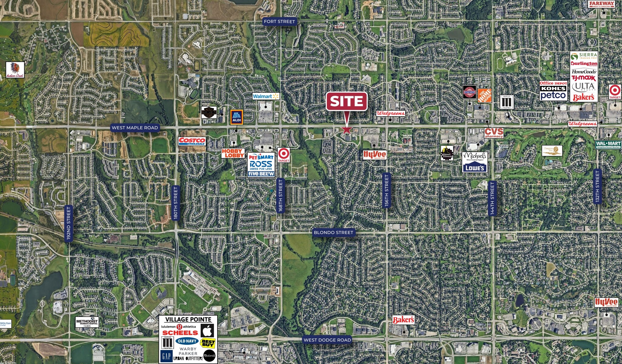 160th & West Maple Road, Omaha, NE for sale Building Photo- Image 1 of 2