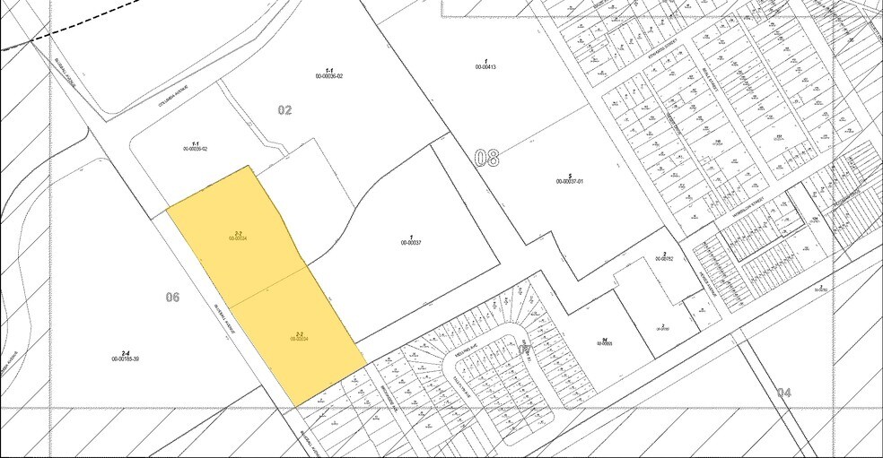 1501 Blueball Ave, Marcus Hook, PA à vendre - Plan cadastral - Image 3 de 3
