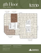 1030 15th St NW, Washington, DC à louer Plan d’étage- Image 1 de 1