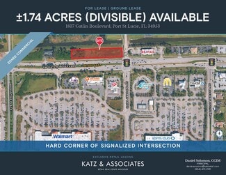 Plus de détails pour 1837 SW Gatlin Blvd, Port Saint Lucie, FL - Terrain à louer