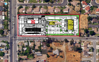 Plus de détails pour Cedar & San Bernardino Ave, Bloomington, CA - Vente au détail à louer