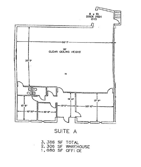 6008 Old Pineville Rd, Charlotte, NC à louer - Plan d’étage - Image 2 de 11