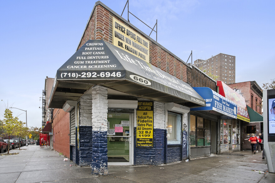 656-660 Westchester Ave, Bronx, NY for sale - Building Photo - Image 1 of 1