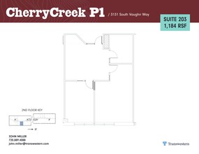 3131 S Vaughn Way, Aurora, CO for lease Site Plan- Image 2 of 2