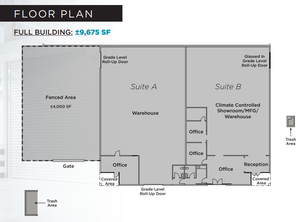 975 Rancheros Dr, San Marcos, CA à louer Plan d’étage- Image 1 de 2