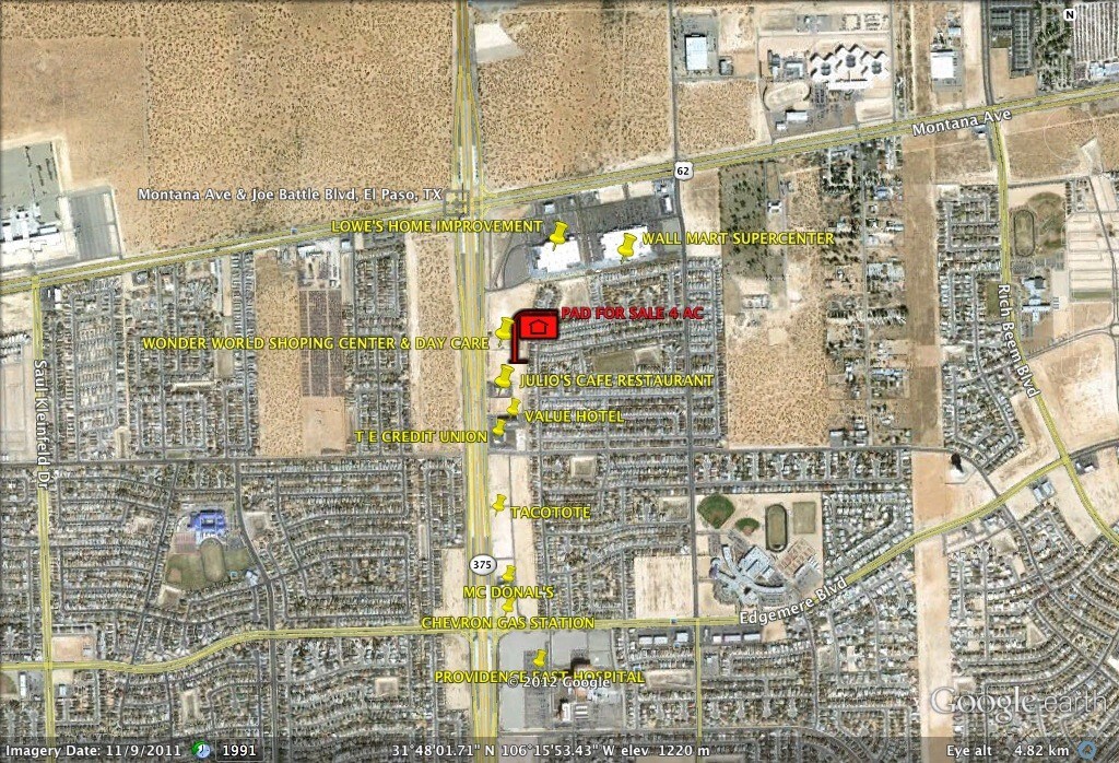 Loop 375, El Paso, TX for lease Other- Image 1 of 2