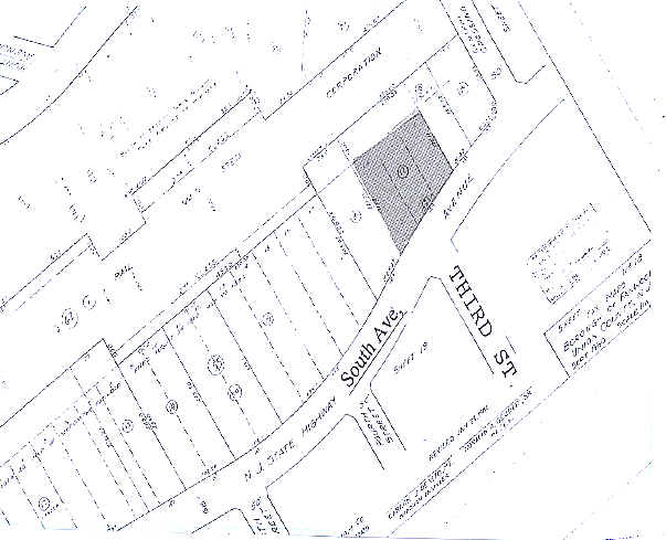189 South Ave, Fanwood, NJ à vendre - Plan cadastral - Image 2 de 2