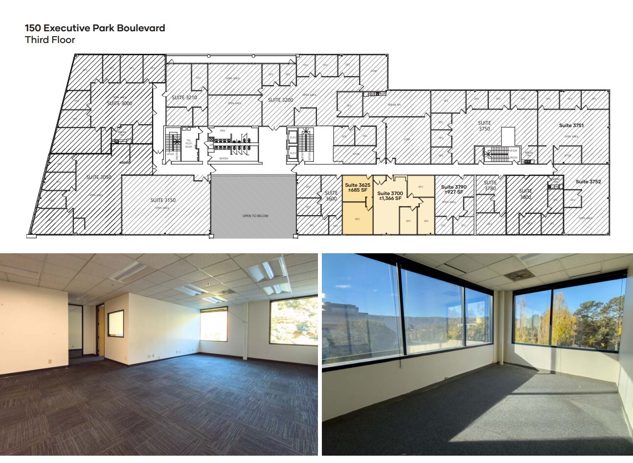 150 Executive Park Blvd, San Francisco, CA for lease Floor Plan- Image 1 of 1