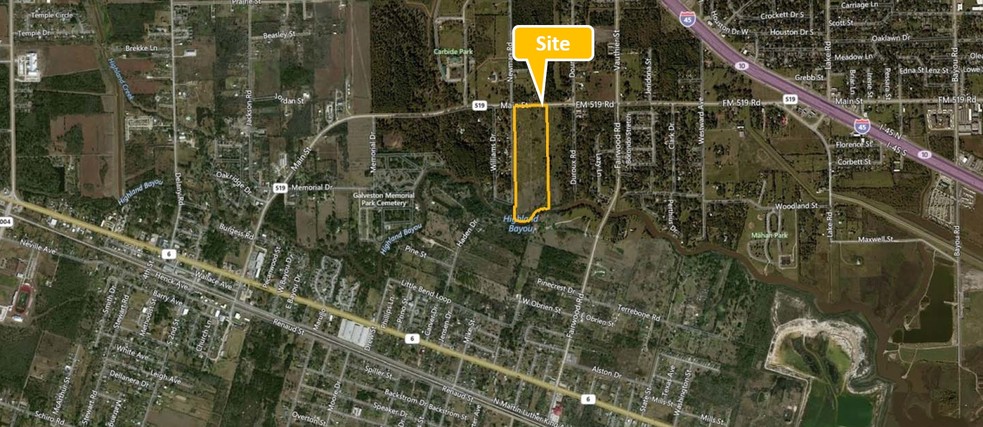 FM 519 & Newman Rd, La Marque, TX for sale - Building Photo - Image 1 of 1