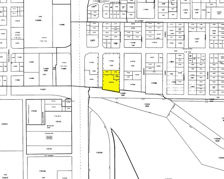 1714 Egner St, Jacksonville, FL à vendre - Plan cadastral - Image 2 de 6
