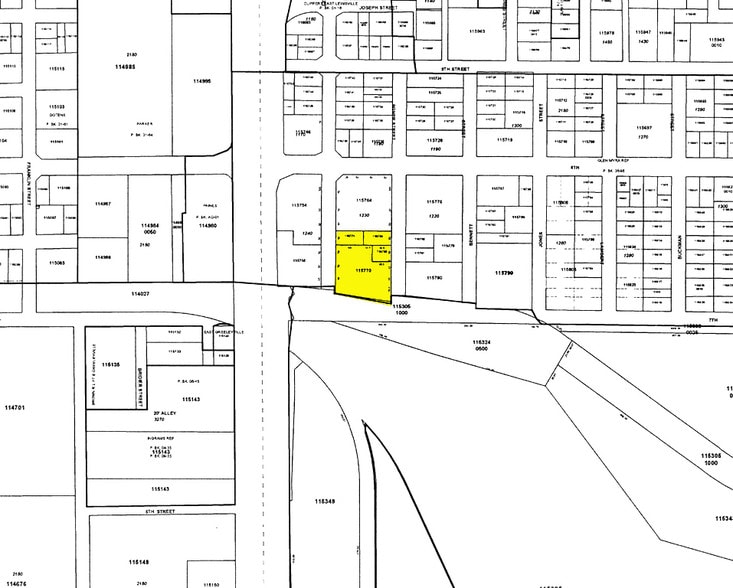 1714 Egner St, Jacksonville, FL for sale - Plat Map - Image 2 of 6