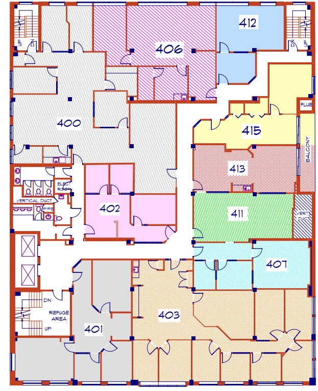 1145-1155 Robson St, Vancouver, BC for lease Floor Plan- Image 1 of 1