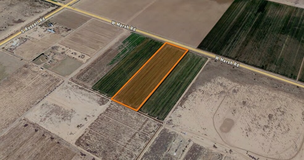 E of SEC Russell Rd & Marsh Rd, Casa Grande, AZ à vendre - Photo du bâtiment - Image 1 de 4