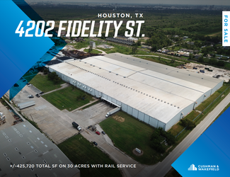 Plus de détails pour 4202 Fidelity St, Houston, TX - Industriel à vendre