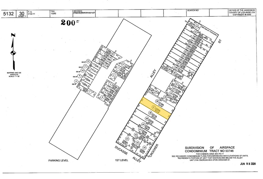 1015 Crocker St, Los Angeles, CA à vendre - Plan cadastral - Image 3 de 67