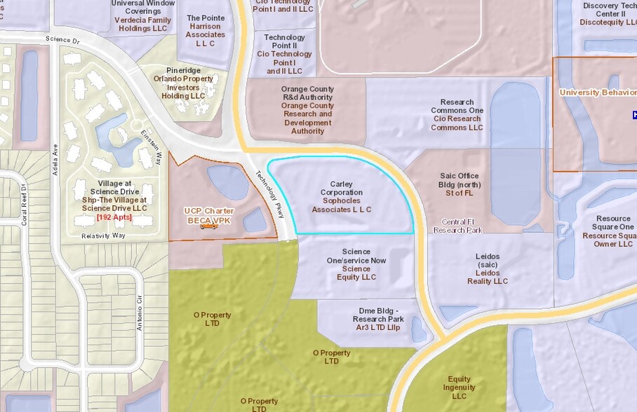 12802 Science Dr, Orlando, FL à louer - Plan cadastral - Image 2 de 25