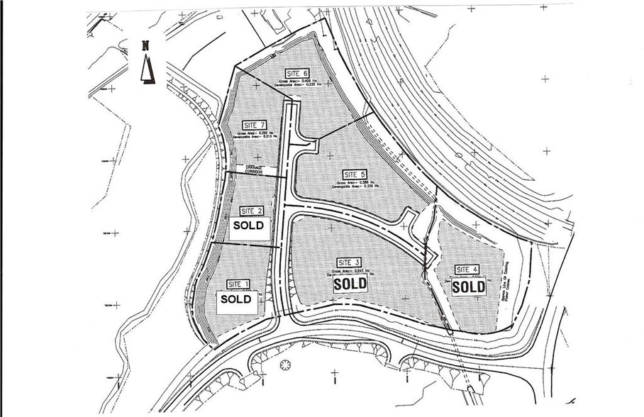 Glengallan Rd, Oban for sale - Site Plan - Image 2 of 2