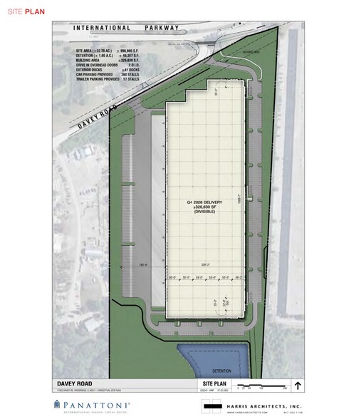 17025 Davey Rd, Lemont, IL à louer - Plan de site - Image 2 de 2