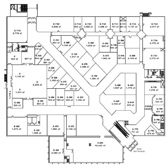 5675 Jimmy Carter Blvd, Norcross, GA for lease - Typical Floor Plan - Image 3 of 12