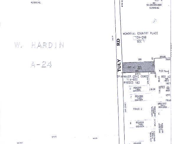 800 Tully Rd, Houston, TX à vendre - Plan cadastral - Image 2 de 60