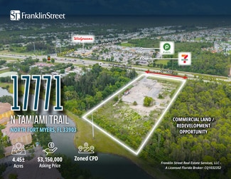 More details for 17771 N Tamiami Trl, North Fort Myers, FL - Land for Sale