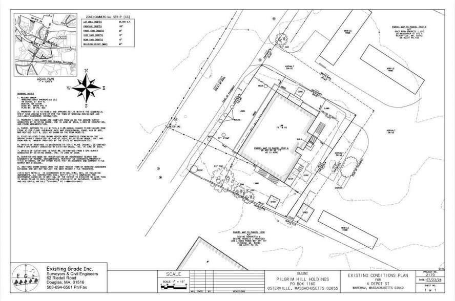 4 Depot St, Wareham, MA for sale - Plat Map - Image 3 of 3