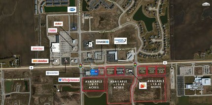 27025 W Eames St, Channahon, IL - Aerial  map view
