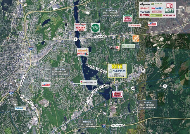 More details for 193 Hartford Tpke, Shrewsbury, MA - Land for Lease