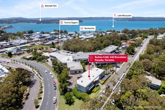 243 Excelsior Pde, Toronto, NSW - Aérien Vue de la carte