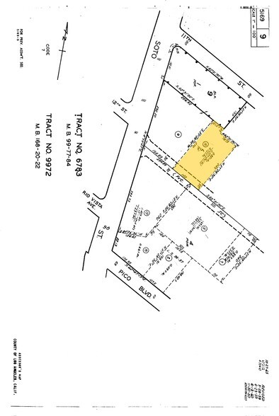2715 E 12th St, Los Angeles, CA à vendre - Plan cadastral - Image 2 de 2
