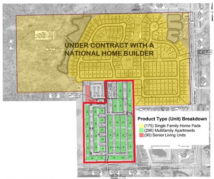 NW Corner Mason Rd, Howell, MI à vendre - Photo du bâtiment - Image 2 de 2