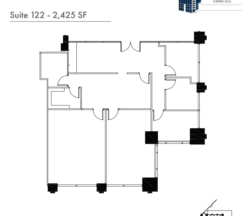 10440 N Central Expy, Dallas, TX à louer Plan d’étage- Image 1 de 1