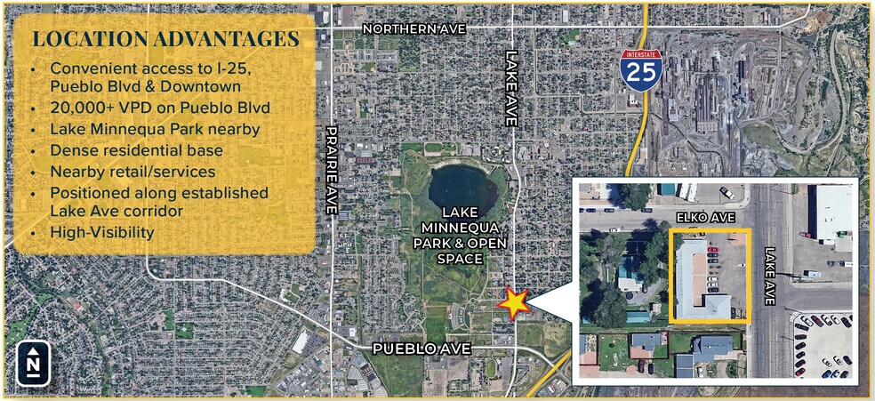 2801 Lake Ave, Pueblo, CO à vendre - Photo du bâtiment - Image 2 de 10