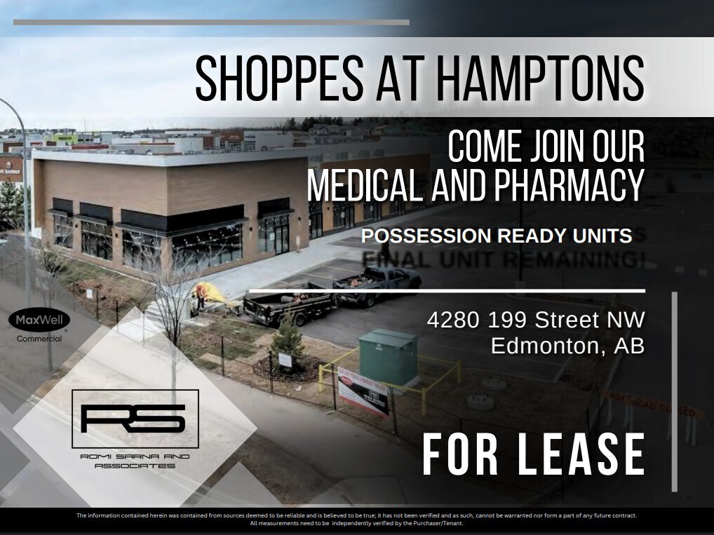 4280 199 St NW, Edmonton, AB for lease Primary Photo- Image 1 of 2