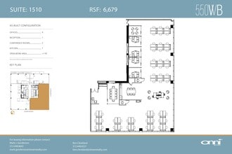550 W Van Buren St, Chicago, IL à louer Plan d’étage- Image 1 de 1