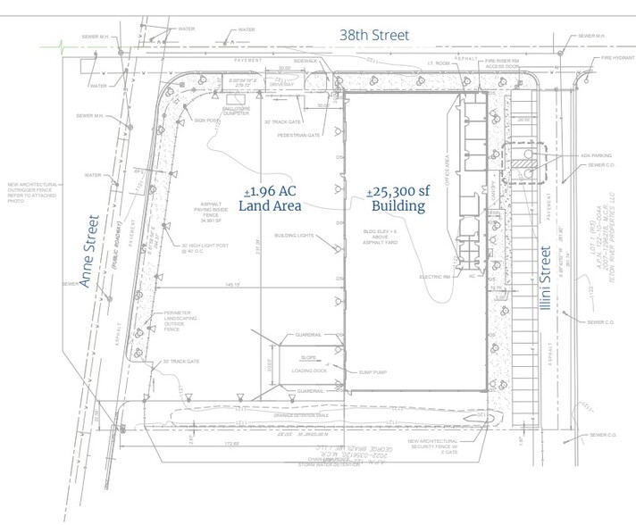 3734-3744 E Illini St, Phoenix, AZ à louer - Plan de site - Image 3 de 3