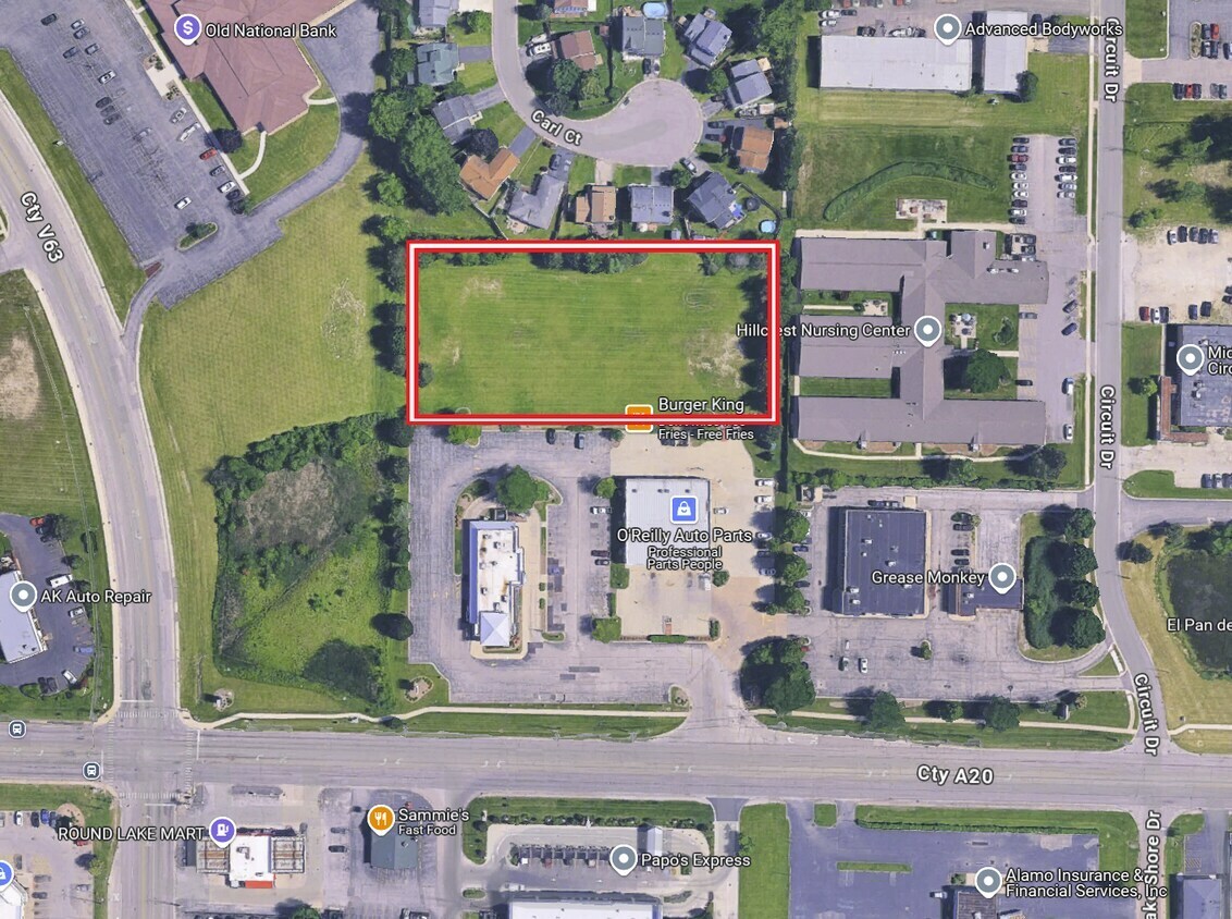 E Rollins Rd & N Cedar Lake Rd, Round Lake Beach, IL à vendre Photo principale- Image 1 de 2