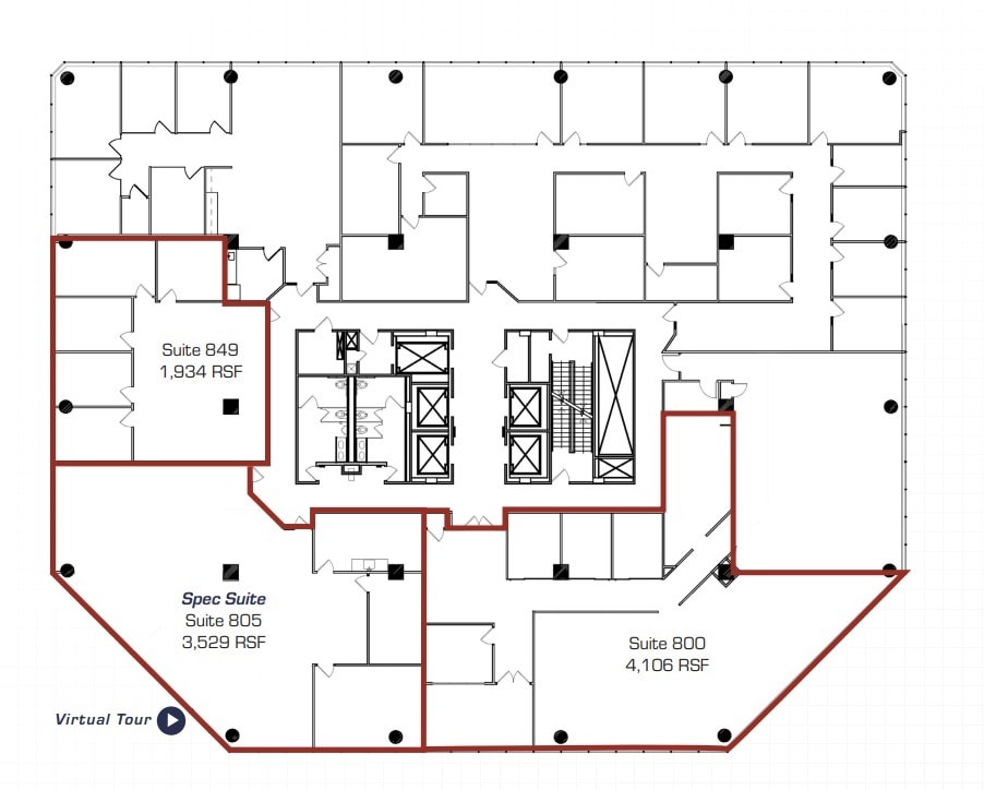 330 E Kilbourn Ave, Milwaukee, WI for lease Floor Plan- Image 1 of 1
