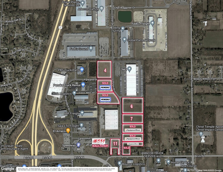 US 31 & Dylan Drive land portfolio of 4 properties for sale on LoopNet.ca - Building Photo - Image 1 of 3