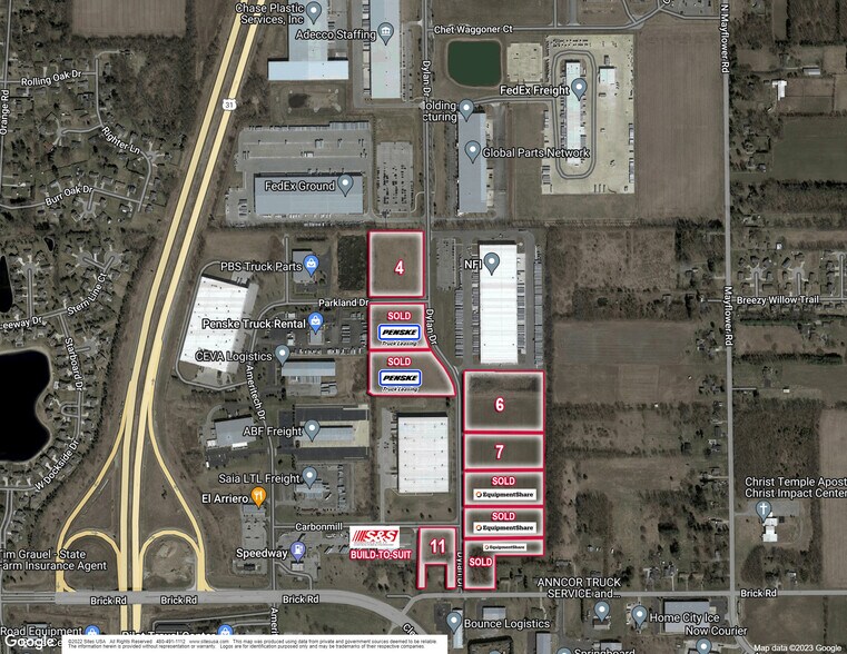 US 31 & Dylan Drive land portefeuille de 4 propriétés à vendre sur LoopNet.ca - Photo du bâtiment - Image 1 de 3