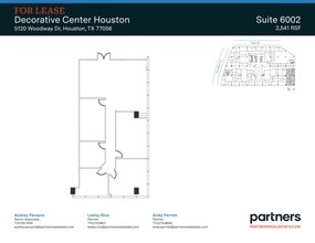 5120 Woodway Dr, Houston, TX à louer Plan de site- Image 1 de 1