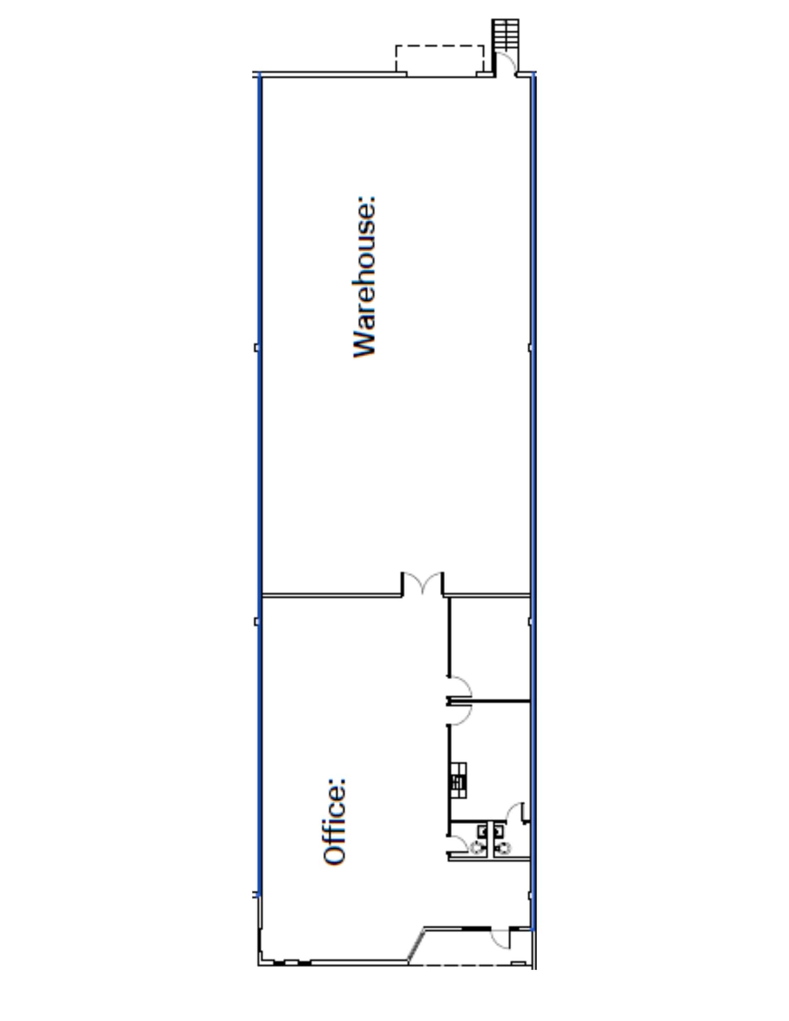 6690 Jones Mill Ct, Norcross, GA à louer Plan d’étage- Image 1 de 1