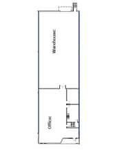 6690 Jones Mill Ct, Norcross, GA à louer Plan d’étage- Image 1 de 1