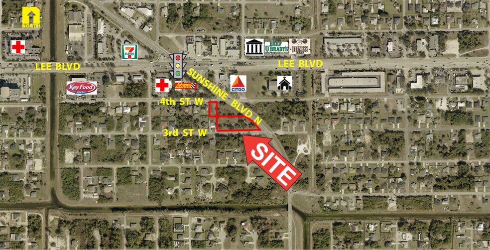 3206 3rd W st, Lehigh Acres, FL for sale - Aerial - Image 1 of 1